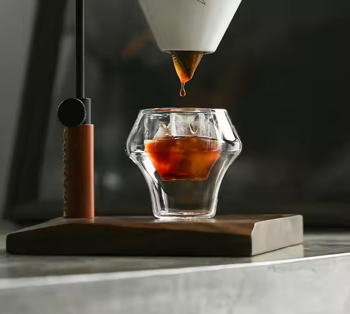 Mug en Verre Double Paroi Transparent – Tasse en Verre Borosilicate pour Café, Thé, Latte | Accessoire de Cuisine et Bar Design