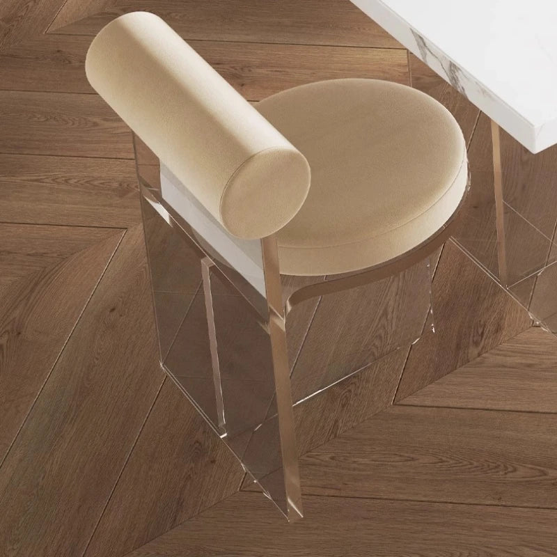 Chaises transparentes en acrylique – Design minimaliste pour coiffeuse, salle à manger, salon, café ou événements – Style moderne et élégant