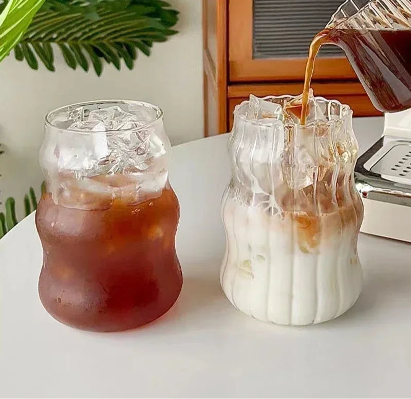 Verre Bubble Tea 550ml avec Paille – Tasse Transparente pour Jus, Lait, Café et Cocktails