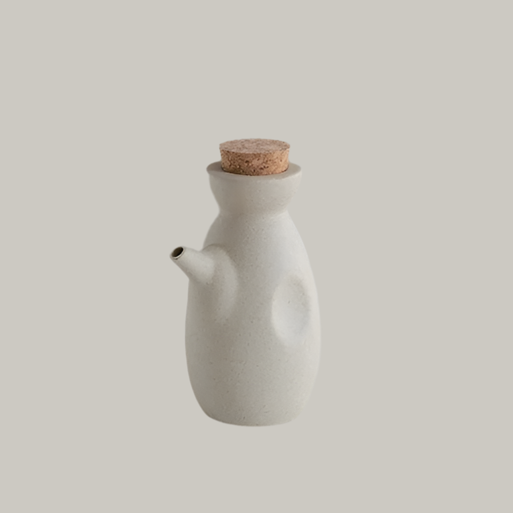 Set de Pots à Épices Japonais – Salière, Poivrière & Huilier en Céramique