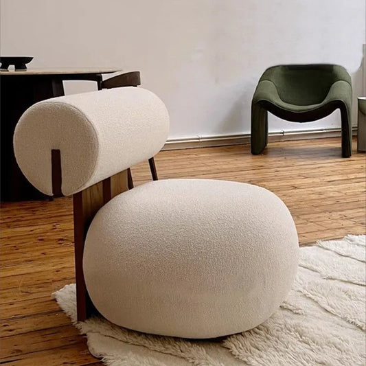 Fauteuil Nordique en Bois Massif – Élégance Luxe et Confort Personnalisable