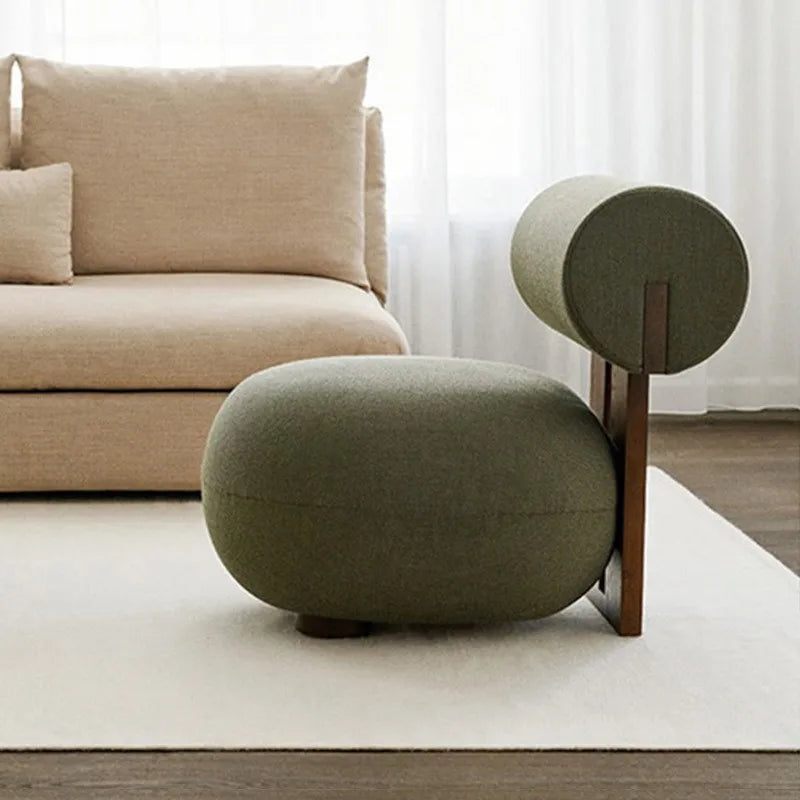 Fauteuil Nordique en Bois Massif – Élégance Luxe et Confort Personnalisable
