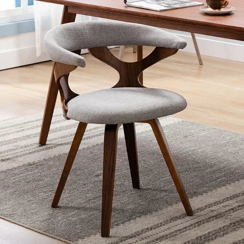 Chaise de Salle à Manger en Bois Massif – Design Moderne pour Bureau & Table à Manger