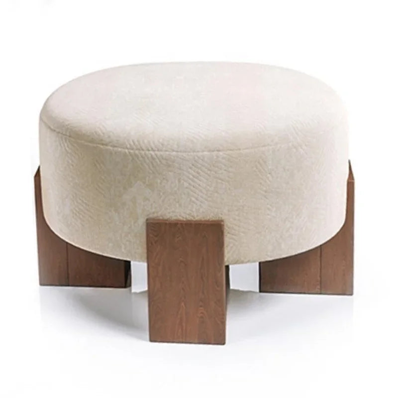 Fauteuil lounge nordique NOVA – Fauteuil une place style scandinave avec accoudoirs – Structure en bois massif et housse en tissu