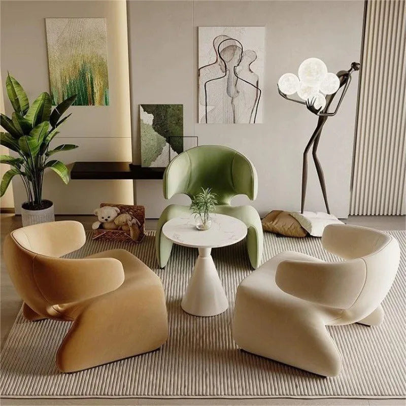 Fauteuil Design Moderne – Chaise Unique pour Salon, Hôtel & Espace Détente