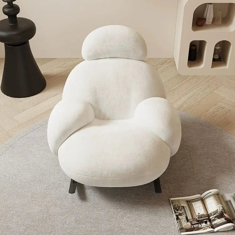 Fauteuil à Bascule Nordique – Design Minimaliste et Confort Douillet