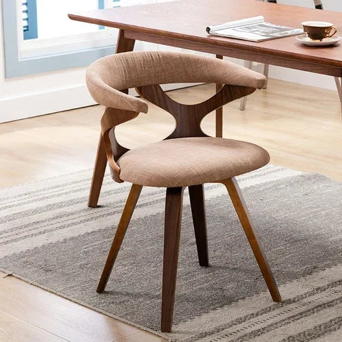 Chaise de Salle à Manger en Bois Massif – Design Moderne pour Bureau & Table à Manger