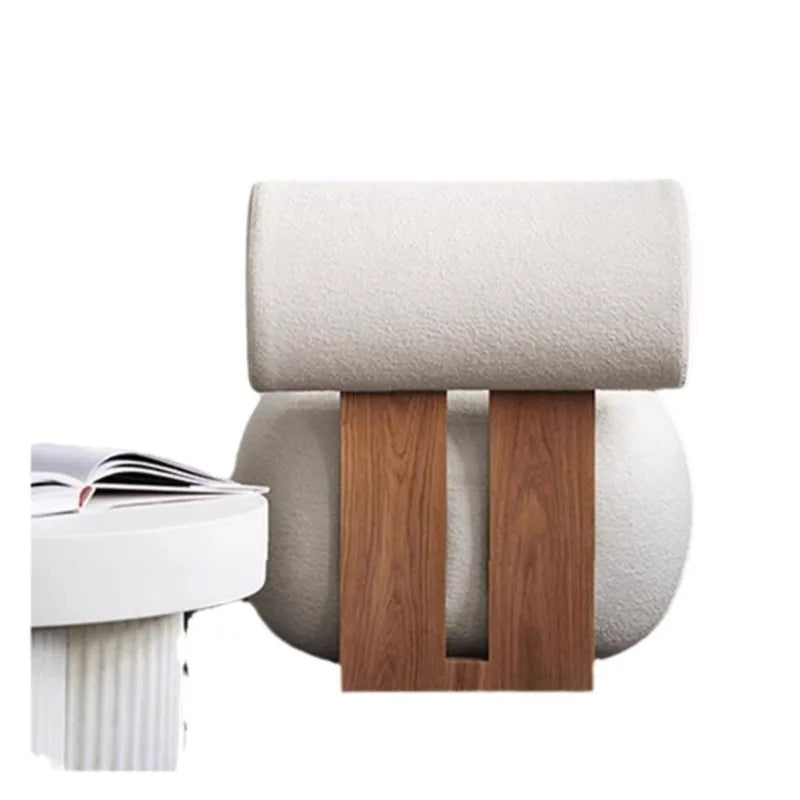 Fauteuil Nordique en Bois Massif – Élégance Luxe et Confort Personnalisable