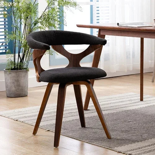 Chaise de Salle à Manger en Bois Massif – Design Moderne pour Bureau & Table à Manger