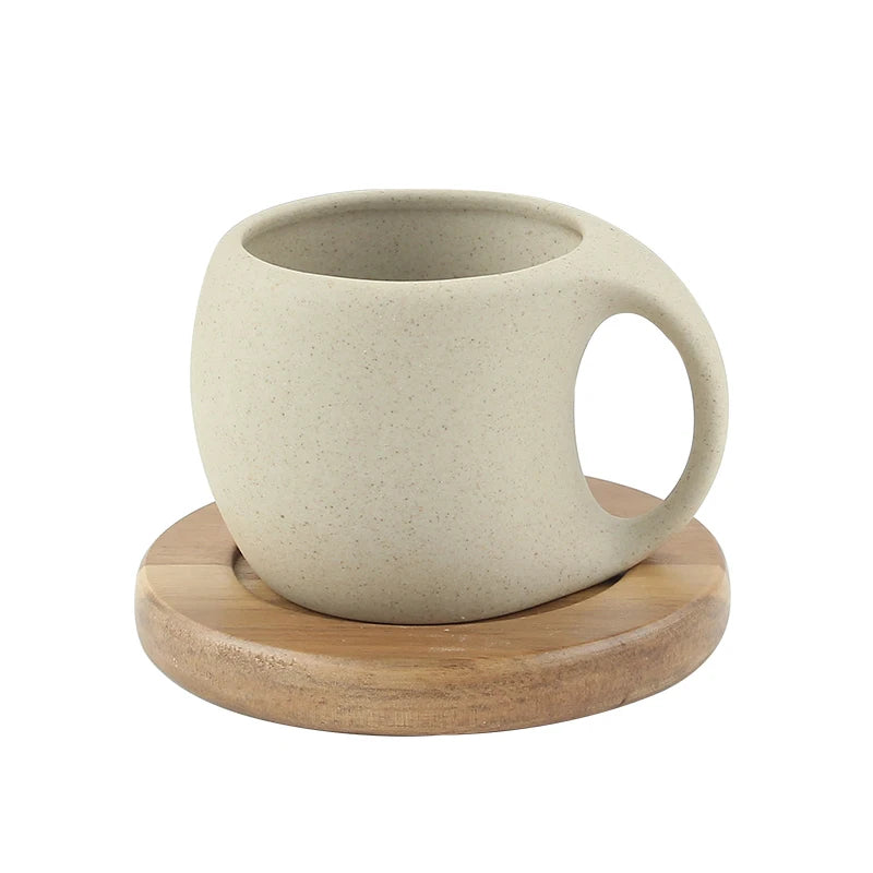 Tasse en céramique vintage - Élégance rétro pour café et thé